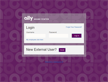 Tablet Screenshot of allybrand.com